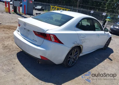 2015 Lexus Is 350 from USA, damaged, VIN JTHBE1D29F5019801
